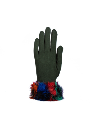 Γυναικεία Γάντια , Γυναικεία γάντια Sama πράσινα - Kalapod.gr